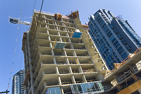 Vancouver Condo Under Construction